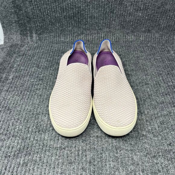 Rothy’s The Slip On Casual Sneakers Shoes Light Pink Honeycomb Womens 8.5 - Picture 2 of 8